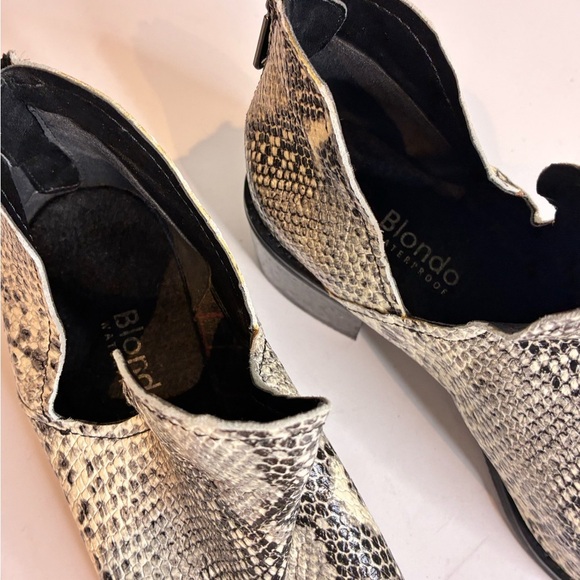 Blondo | Snakeskin Chelsea Botties - Picture 6 of 7